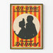 Plakat vintage Alt-Wien w poezji i piosence - Para Deimel