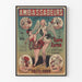 Plakat Vintage Ambasadorzy Champs-Élysées Le Temps et Sapho