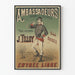 Plakat vintage Ambassadeurs J. Tilloy w Paryżu