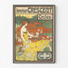 Plakat vintage amerykański Crescent Cycles dekoracja ścienna