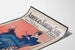 Plakat Vintage America's Knitting Song - Ilustracja Tradycyjny Szydełkowy