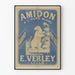 Plakat vintage Amidon à l'Ours Blanc E.Verley Lille