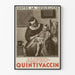 Plakat vintage przeciwko kokluszowi - Ampho-Quintivaccin