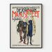Plakat vintage Amsterdam Jordaan Manus Peet