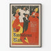 Plakat vintage Ambitny mężczyzna do dekoracji ścian