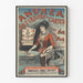 Plakat vintage Andréa La Tireuse de Cartes - Plakat dekoracji ściennej