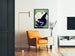 Plakat vintage mikroskop Angines Séro-Komplety