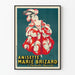 Vintage plakat Anisette Marie Brizard - Elegancka dekoracja ścienna