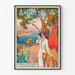 Plakat vintage Antibes Côte d’Azur - Retro dekoracja ścienna
