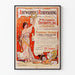 Stary plakat 9. wystawa przemysłowa Antwerpens Rubenskring 1896
