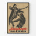 Plakat vintage Antychryst Bolszewik