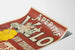 Plakat vintage Aperitif Rower Wino Tonik Czysta Krew Winogrona