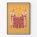 Plakat vintage Architectura et Amicitia Amsterdam