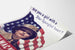 Plakat vintage wojskowy damski Star-Spangled Heart