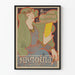 Plakat vintage secesyjny litografie i druki artystyczne