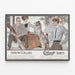Plakat vintage Arrow Collars & Cluett Shirts do dekoracji ściennych — oprawiony obraz na ścianie