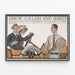 Plakat Vintage Arrow Collars and Shirts do dekoracji ściennych — oprawiony obraz na ścianie