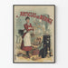 Plakat vintage Artykuły gospodarstwa domowego dekoracje ścienne