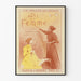 Plakat vintage Les Arts de la Femme - Wystawa dekoracji ściennych w stylu retro