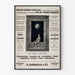Plakat vintage ASCEHOUGS Konwersacyjny Leksykon do dekoracji ściennych
