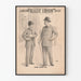 Plakat vintage reklamowy Kostium Kast Iron