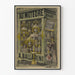 Vintage plakat Au Météore Bronzés d'Art - elegancka dekoracja ścienna