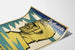 Plakat vintage lotniczy bawarski Aufwärts Oberbayerische Flugspende
