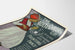 Plakat reklamowy vintage The Ault & Wiborg Co. do farb drukarskich
