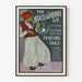 Plakat reklamowy vintage The Ault & Wiborg Co. do farb drukarskich