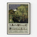 Plakat vintage Ault & Wiborg - Farby drukarskie i litografia