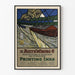 Plakat reklamowy vintage Ault & Wiborg - Farby drukarskie