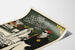 Plakat vintage Ault & Wiborg Atrament do druku