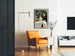 Plakat vintage Ault & Wiborg Atrament do druku