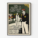 Plakat vintage Ault & Wiborg Atrament do druku