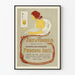 Plakat vintage The Ault & Wiborg Co. farba drukarska