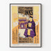 Plakat vintage reklama z tuszem litograficznym Ault & Wiborg 1902