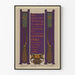 Vintage plakat reklamowy Ault & Wiborg Company - Farba do druku litograficznego