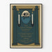 Plakat reklamowy vintage Ault & Wiborg farby drukarskie