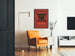 Vintage plakat reklamowy Ault & Wiborg w stylu litograficznym