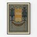 Wintage plakat reklamowy do tuszy drukarskich Ault & Wiborg
