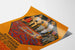 Plakat wystawy z orientalnymi dywanami w Muzeum Gewerbemuseum w Bazylei