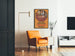 Plakat z wystawy vintage, dywany orientalne Sandreuter & Lang
