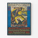 Plakat z wystawy artystycznej w Darmstadt 1914 Mathildenhöhe