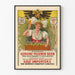 Plakat vintage piwa pilsner austriackiego - autentyczna dekoracja ścienna