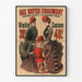 Plakat vintage Aux Buttes Chaumont – Moda i kostiumy z epoki