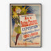 Plakat vintage Aux Buttes Chaumont – Wystawa nowości zimowe