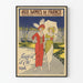 Plakat vintage Dames de France Castres Sezon letni 1914