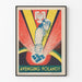 Plakat vintage Odwet dla Polski - Dekoracja ścienna w stylu retro
