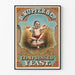Plakat Vintage B. Kupfer & Co. Drożdże sprasowane