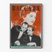 Plakat vintage Baccara dekoracja ścienna kino retro